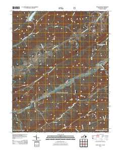 Paint Bank 2011 topographic map thumbnail