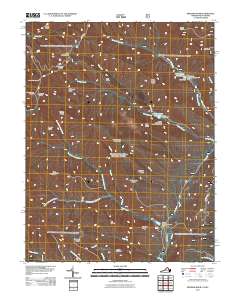 Reddish Knob 2011 topographic map thumbnail