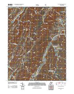 Sugar Grove 2011 topographic map thumbnail