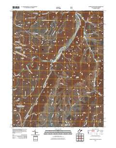 Snowy Mountain 2011 topographic map thumbnail