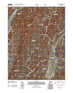 Upper Tract 2011 topographic map thumbnail