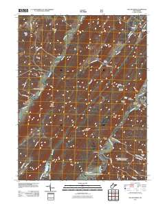 Yellow Spring 2011 topographic map thumbnail