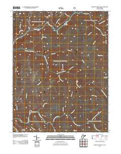Webster Springs SE 2011 topographic map thumbnail