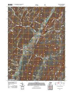 Lost City 2011 topographic map thumbnail