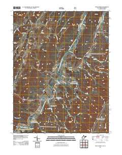 Fort Seybert 2011 topographic map thumbnail