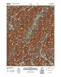Wolf Gap 2011 topographic map thumbnail