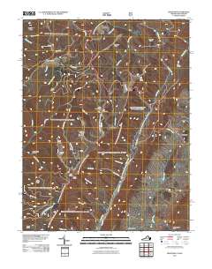 Hightown 2011 topographic map thumbnail