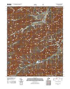 Waiteville 2011 topographic map thumbnail