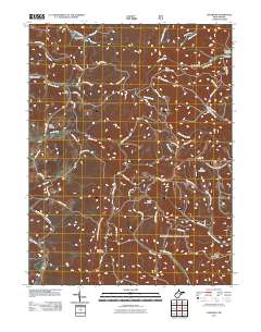 Colebank 2011 topographic map thumbnail