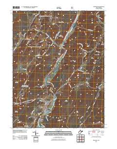 Franklin 2011 topographic map thumbnail