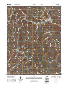 Richwood 2011 topographic map thumbnail