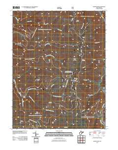Sharp Knob 2011 topographic map thumbnail