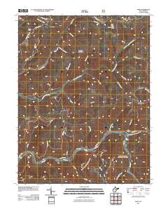 Samp 2011 topographic map thumbnail