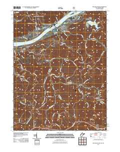 Willow Island 2011 topographic map thumbnail