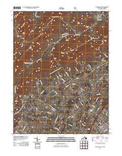 Woodstock 2011 topographic map thumbnail