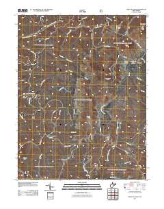 Sinks of Gandy 2011 topographic map thumbnail