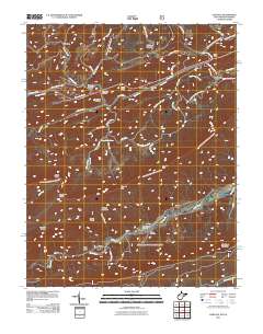 Oakvale 2011 topographic map thumbnail