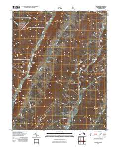 Mustoe 2011 topographic map thumbnail