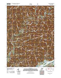 Belmont 2011 topographic map thumbnail