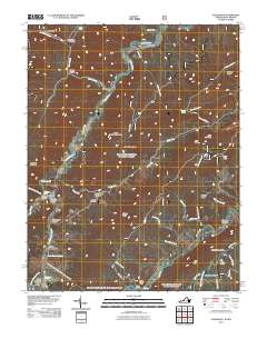 Alleghany 2011 topographic map thumbnail