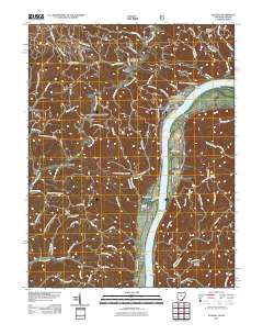 Athalia 2011 topographic map thumbnail