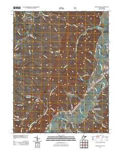 Beverly West 2011 topographic map thumbnail