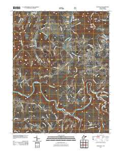 Craigsville 2011 topographic map thumbnail
