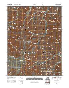 Cow Knob 2011 topographic map thumbnail