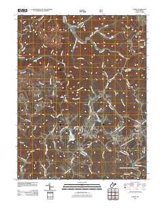 Cowen 2011 topographic map thumbnail