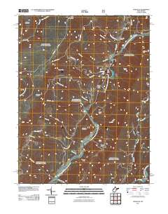 Hopeville 2011 topographic map thumbnail