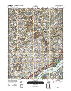 Frankford 2011 topographic map thumbnail