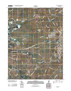 Whiting 2011 topographic map thumbnail