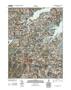 Long Branch West 2011 topographic map thumbnail