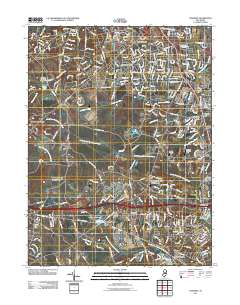 Adelphia 2011 topographic map thumbnail