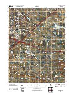 Allentown 2011 topographic map thumbnail
