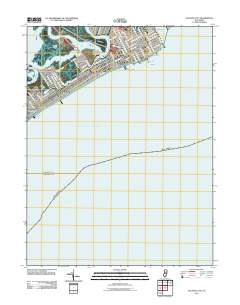 Atlantic City 2011 topographic map thumbnail