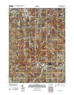 Bangor 2011 topographic map thumbnail