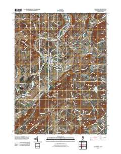 Belvidere 2011 topographic map thumbnail