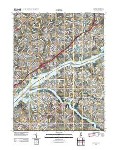 Beverly 2011 topographic map thumbnail