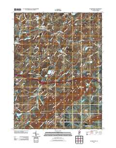 Blairstown 2011 topographic map thumbnail