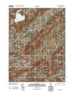 Bloomsbury 2011 topographic map thumbnail