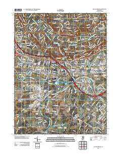 Bound Brook 2011 topographic map thumbnail