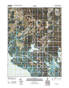 Cedarville 2011 topographic map thumbnail