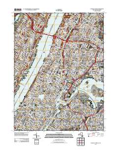 Central Park 2011 topographic map thumbnail