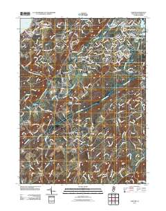 Chester 2011 topographic map thumbnail