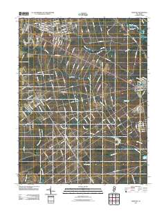 Dorothy 2011 topographic map thumbnail