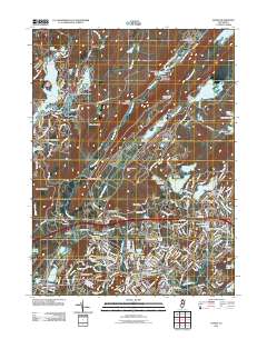 Dover 2011 topographic map thumbnail