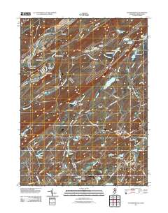 Flatbrookville 2011 topographic map thumbnail