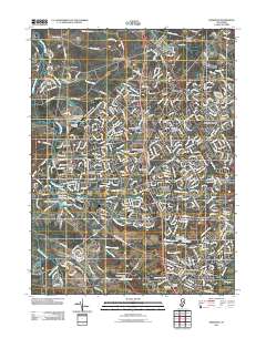 Freehold 2011 topographic map thumbnail