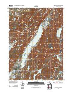 Greenwood Lake 2011 topographic map thumbnail